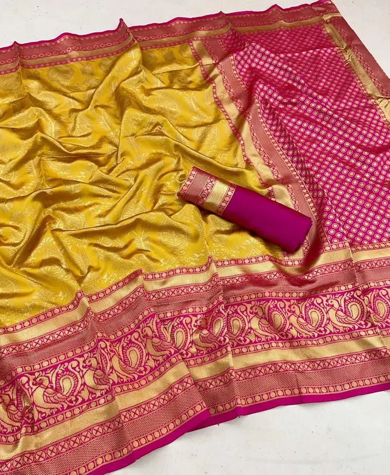 KT 68 Banarasi Soft Silk Wholesale Wedding Wear Saree Suppliers In Mumbai